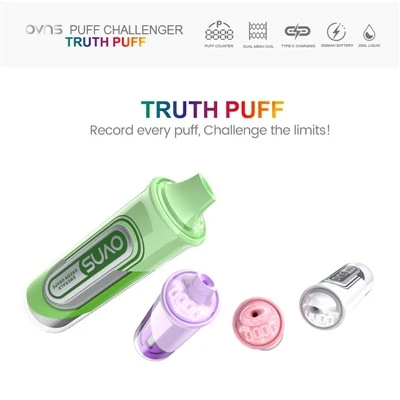 25 ml Αλήθεια Puff Paporizer με τρισδιάστατη έξυπνη οθόνη